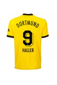 Fotbalové Dres Borussia Dortmund Sebastien Haller #9 Domácí Oblečení 2023-24 Krátký Rukáv